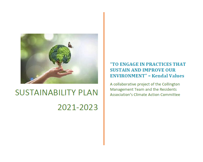 Collington 3-Year Sustainability Plan