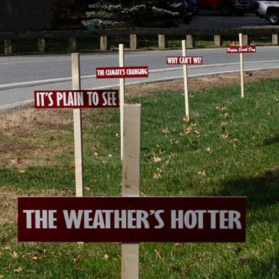 climate jingles for Burma Shave signs